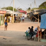 View down the street