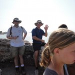 Geoff and Nathan at the cliffs