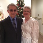 Dad & Mom serving at KMC