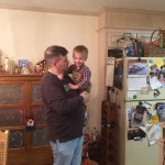 Wes and Chandler at Donna's