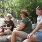 My Family at the creek