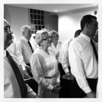 Waiting to serve